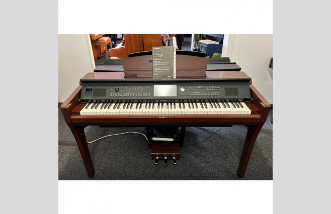 Yamaha CVP609 Polished Mahogany Digital Piano, Used - Complete Package (SN:BCTM01001) - Image 1